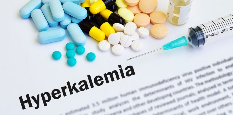 A picture showing hyperkalemia medication.